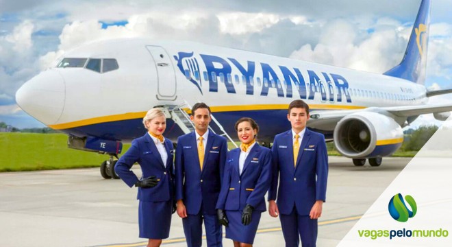 Ryanair recruta em Dublin