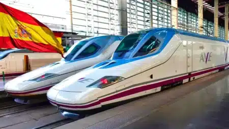 Trem de alta velocidade Espanha vai reduzir viagem Madrid-Barcelona para menos de 2 horas Trem de alta velocidade Espanha Madri Barcelona