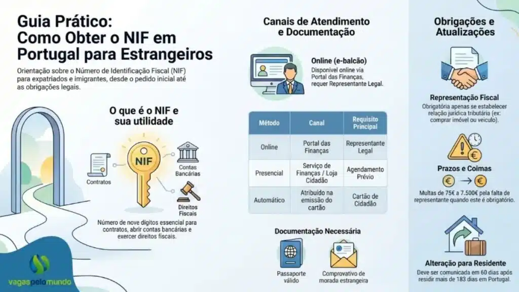 Como fazer NIF Portugal