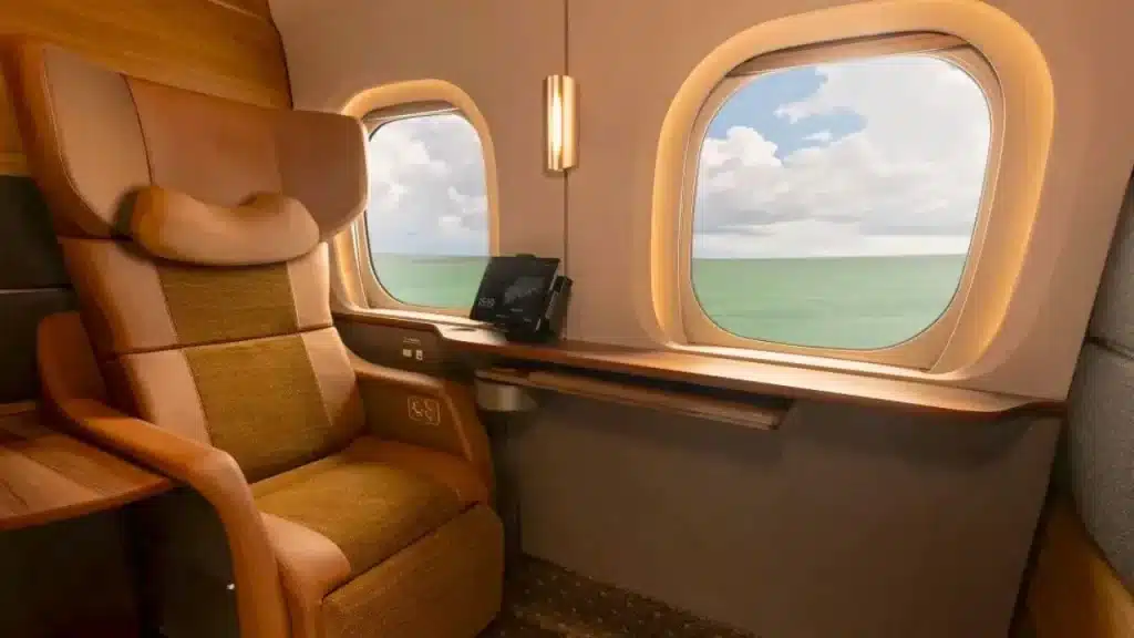 Viagem de luxo no Japão trem