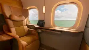 Viagem de luxo no Japão trem