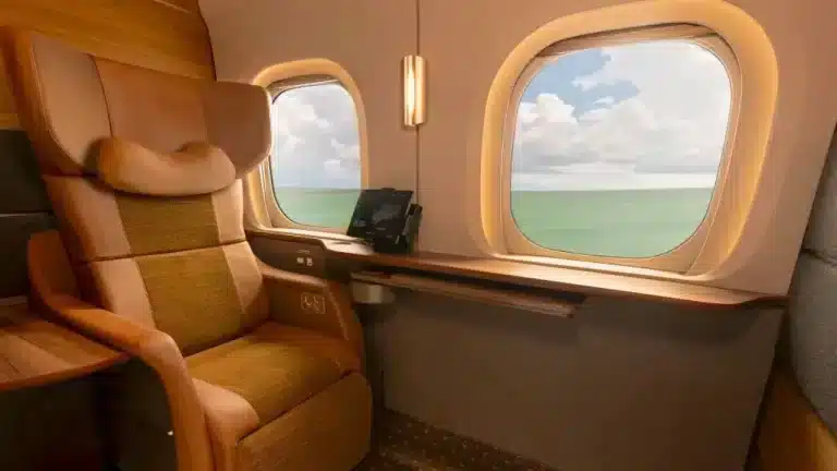 Viagem de luxo no Japão trem