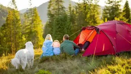 melhores destinos de camping na Europa